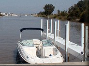 Public Marina (Transient Dock Facility) at New Buffalo on the Galien River
